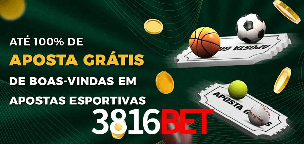 3816bet Ate 100% de Aposta Gratis