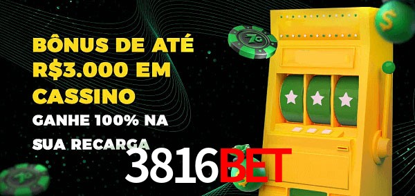 3816bet melhor bônus de depósito